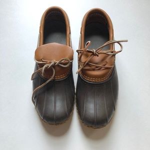 EUC Women's Bean Boot, Rubber Moc size 8